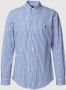 Polo Ralph Lauren Gestreept katoenen overhemd met button-down kraag Blue Heren - Thumbnail 1