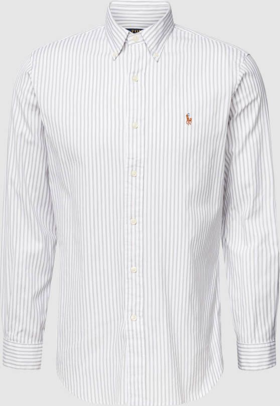 Polo Ralph Lauren Regular fit vrijetijdsoverhemd met labelstitching