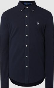 Polo Ralph Lauren Overhemd Lange Mouw CHEMISE AJUSTEE COL BOUTONNE EN POLO FEATHERWEIGHT LOGO PONY PLA