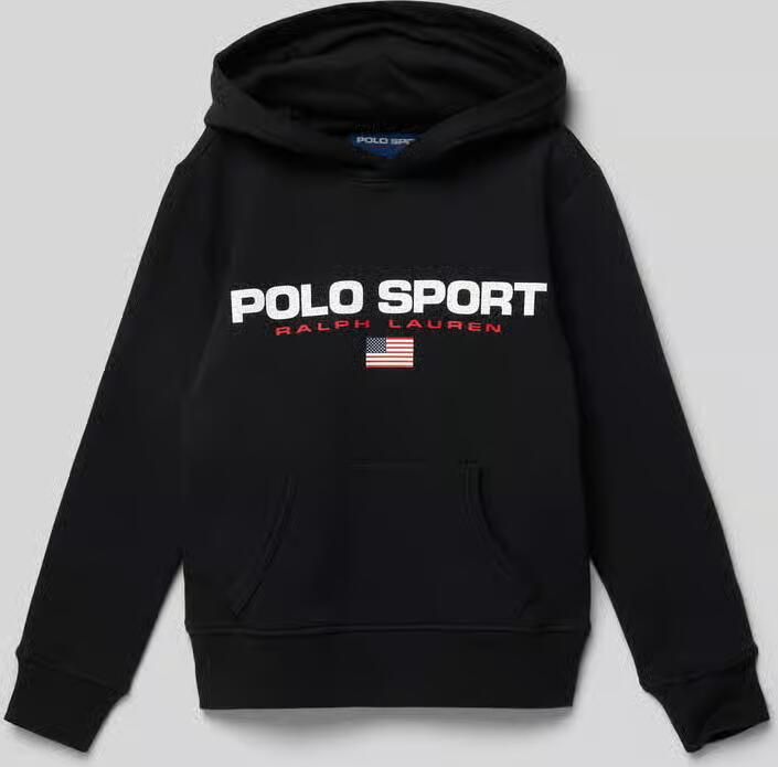 Polo Sport Regular fit hoodie met katoen