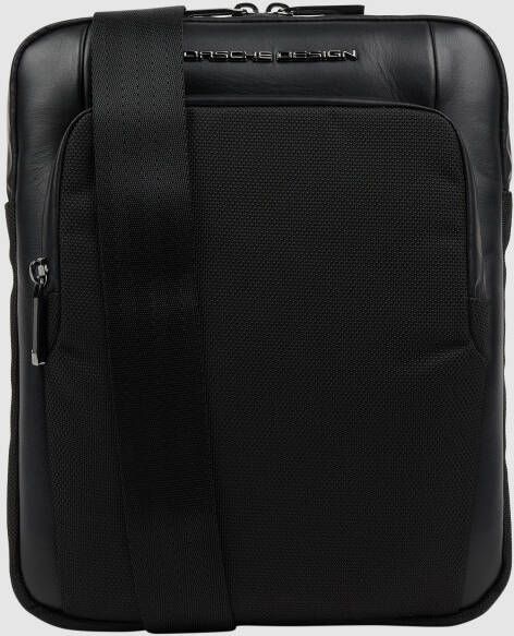 Porsche Design Schoudertas van leer en textiel