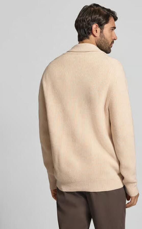 Profuomo Cardigan van wolmix met sjaalkraag - Foto 2