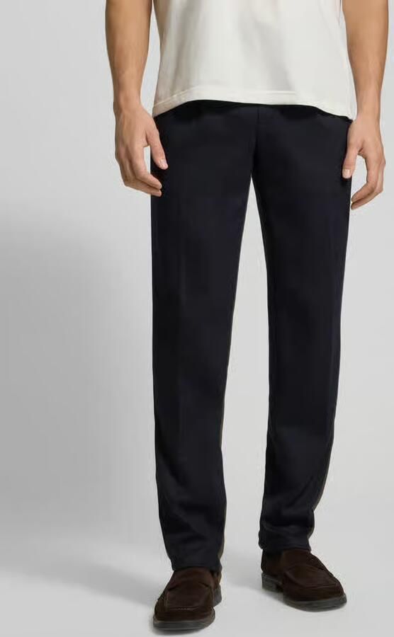 Profuomo Regular fit broek met tunnelkoord - Foto 2