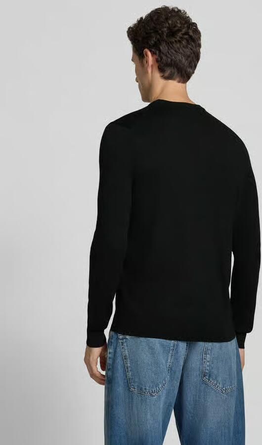 Profuomo regular fit gebreide trui van zuivere wol - Foto 4