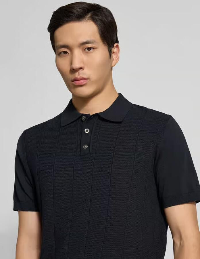 Profuomo regular fit poloshirt van katoen model 'Pima Primo' - Foto 1