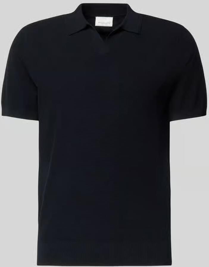 Profuomo regular fit poloshirt van lyocellmix met zijde-aandeel - Foto 6