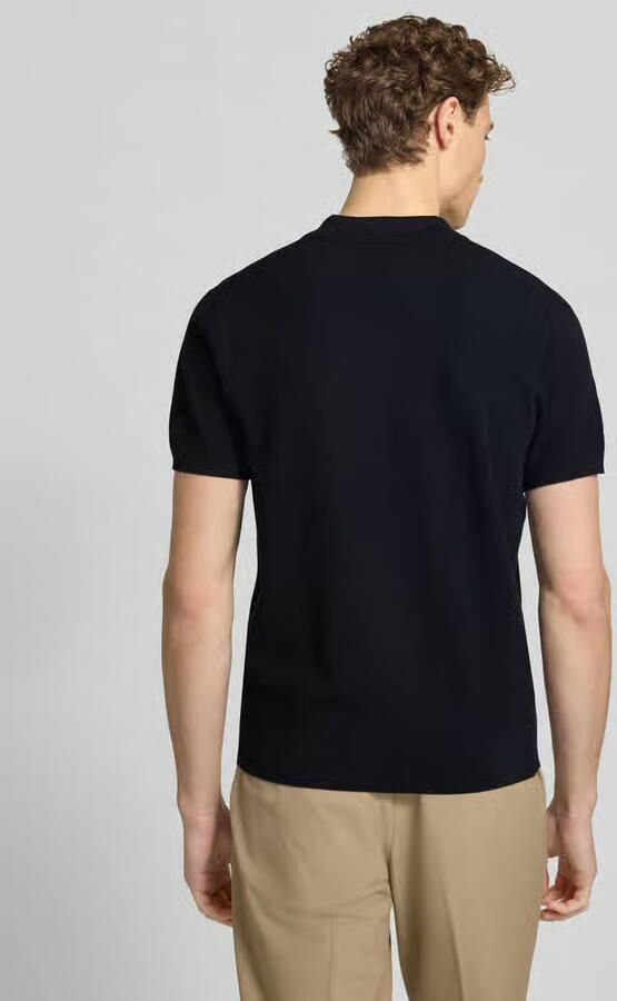 Profuomo regular fit poloshirt van lyocellmix met zijde-aandeel - Foto 5