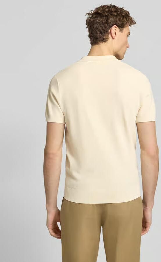 Profuomo regular fit poloshirt van lyocellmix met zijde-aandeel - Foto 5