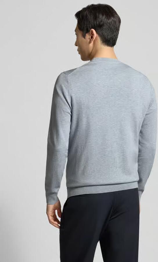 Profuomo regular fit trui van lyocellmix met zijde-aandeel - Foto 3