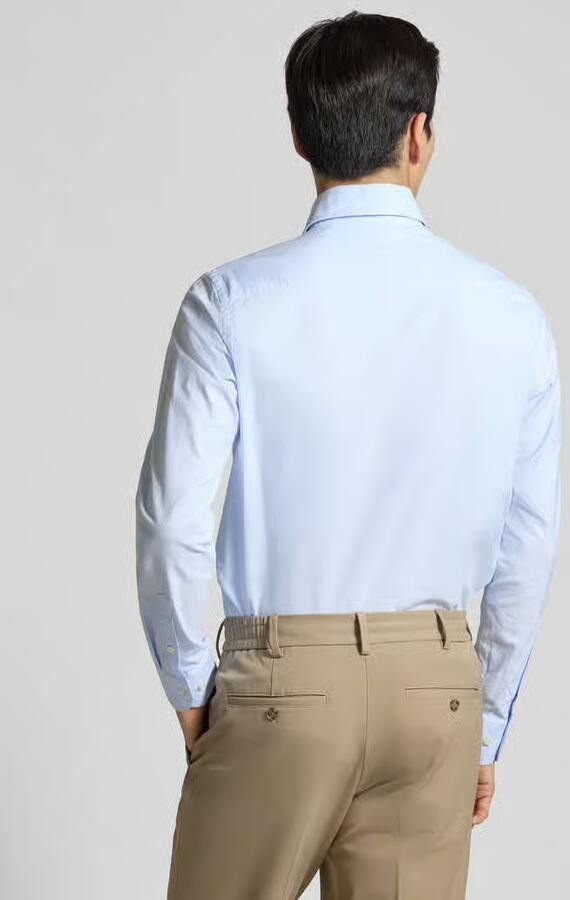 Profuomo regular fit zakelijk hemd met kentkraag