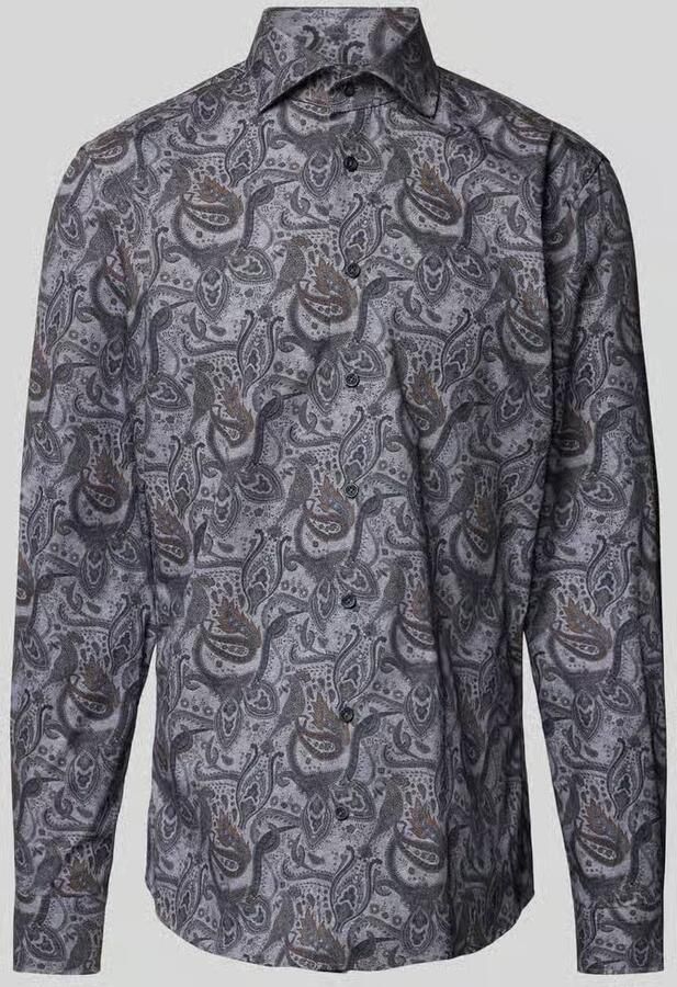 Profuomo Regular fit zakelijk overhemd met haaikraag - Foto 2