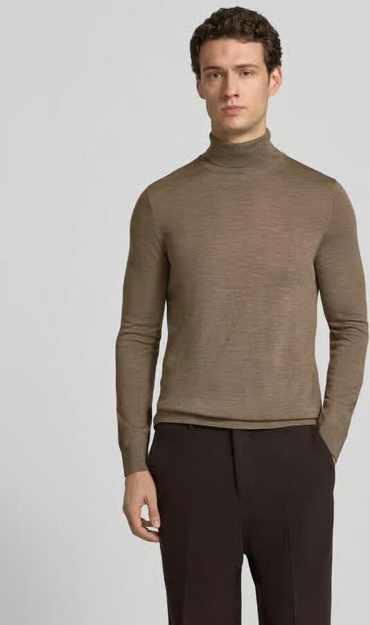 Profuomo Slim fit coltrui van wol - Foto 3