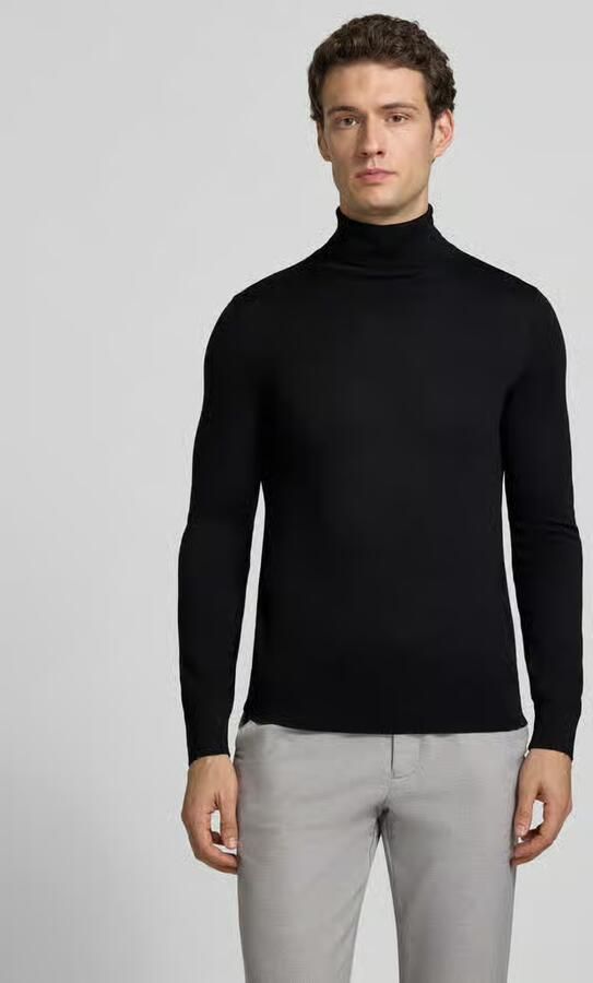 Profuomo Slim fit coltrui van wol - Foto 3