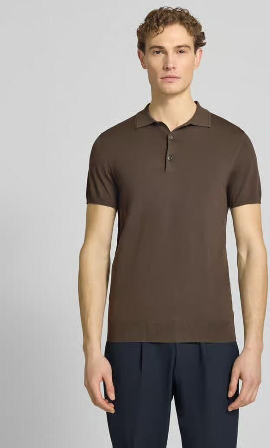 PROFUOMO Heren Polo's & T-shirts Luxury Basic Groen - Foto 7