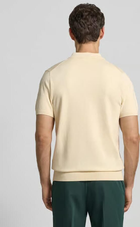 Profuomo Slim fit poloshirt van lyocellmix met zijde aandeel - Foto 13