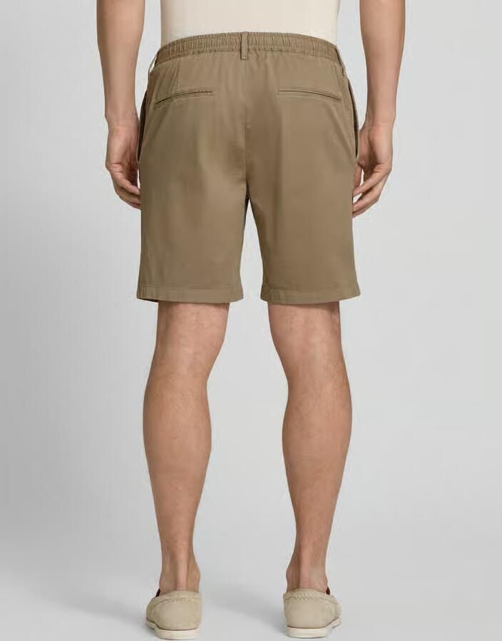 Profuomo straight fit short met bandplooien - Foto 2
