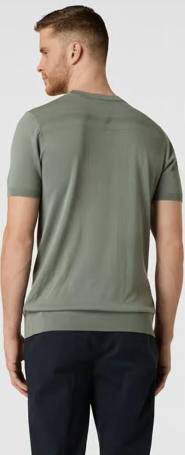 Profuomo Groen Ronde Hals T-shirt Green Heren - Foto 2