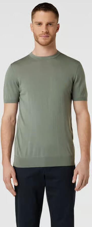 Profuomo Groen Ronde Hals T-shirt Green Heren - Foto 3