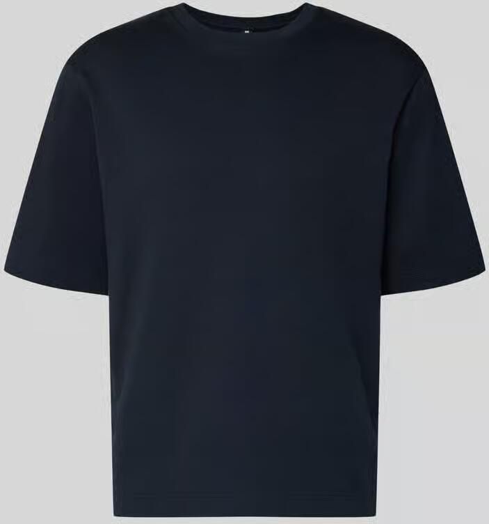 PROFUOMO Heren Polo's & T-shirts Heavy Cotton Donkerblauw - Foto 6