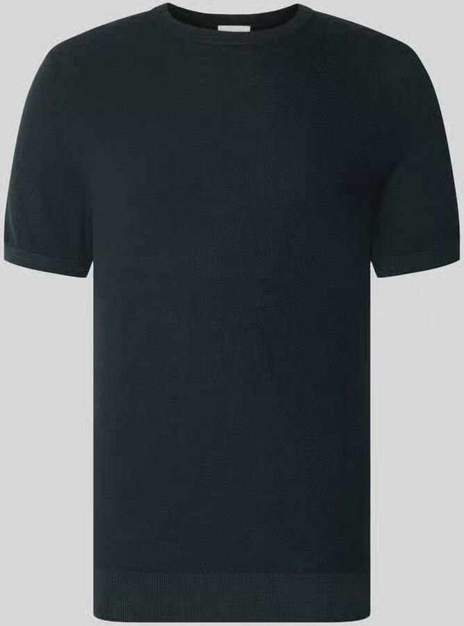 Profuomo T-shirt van katoenen-linnenmix - Foto 2