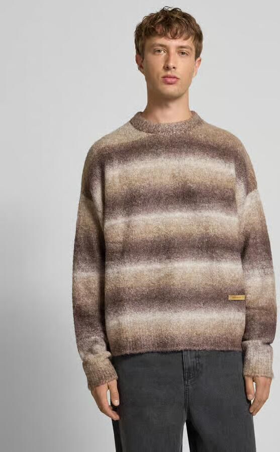 PROHIBITED Gebreide pullover met labeldetail model 'Gradient' - Foto 2