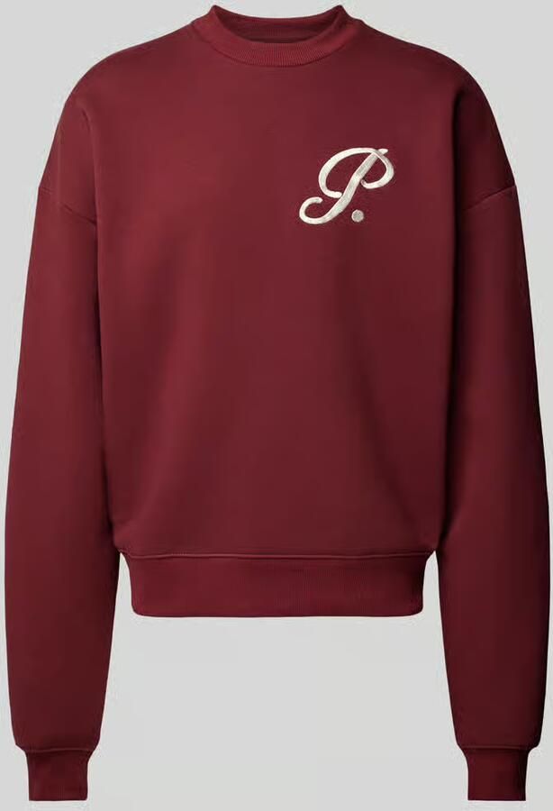 PROHIBITED Gebreide pullover met ribboorden model 'Soho'