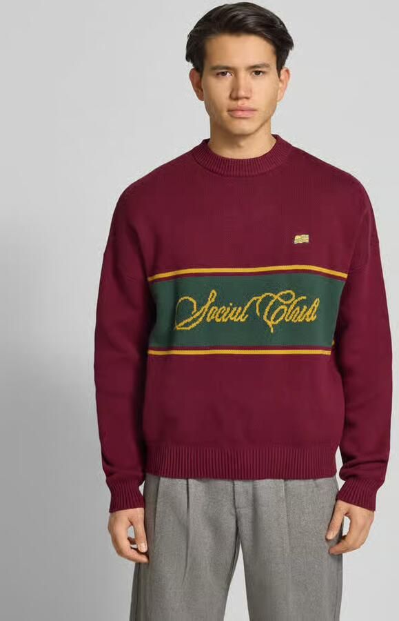 PROHIBITED Gebreide pullover met ronde hals - Foto 2