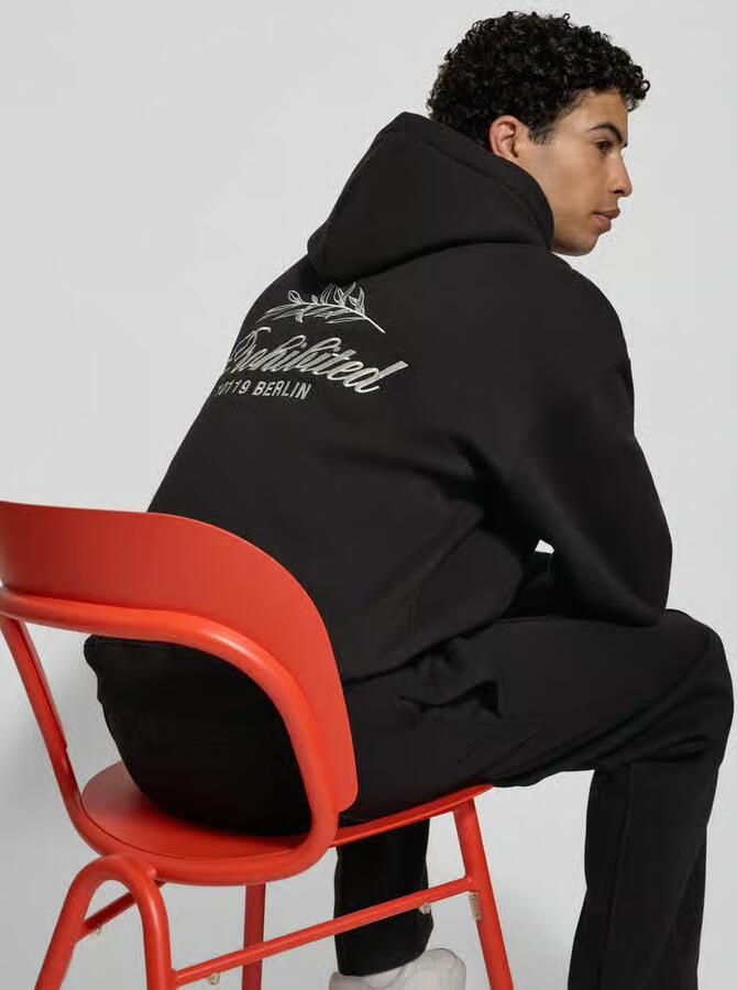 PROHIBITED Oversized hoodie met labelstitching