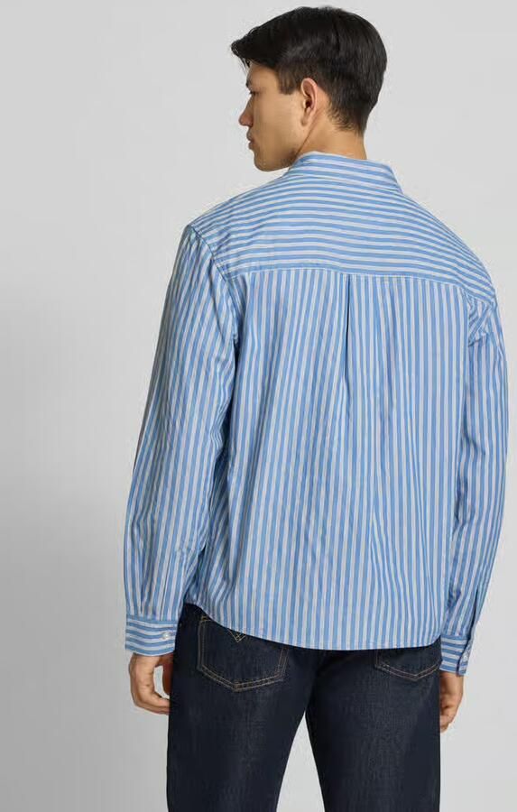 PROHIBITED regular fit vrijetijdsoverhemd met kentkraag model 'Drift'