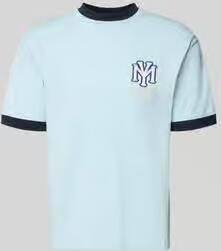 PROHIBITED slim fit T-shirt met geborduurd motief