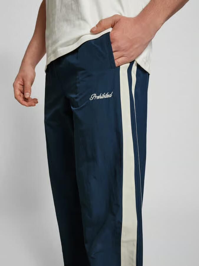 PROHIBITED Sweatbroek met elastische band
