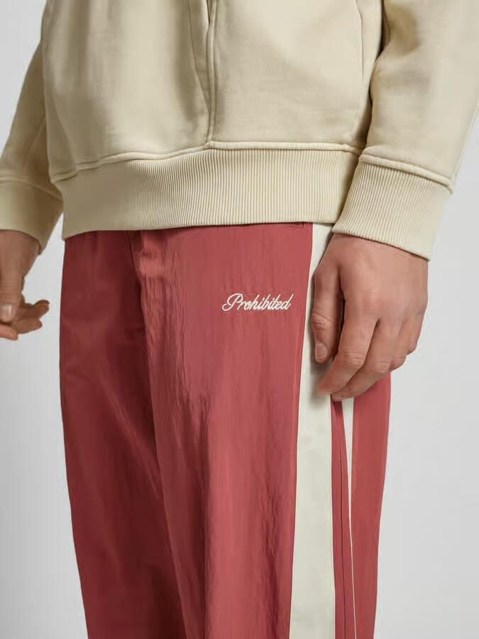 PROHIBITED Sweatbroek met elastische band