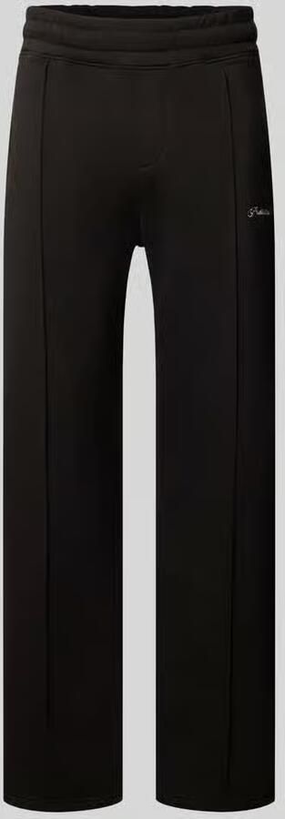 PROHIBITED sweatpants met elastische band en labelstitching