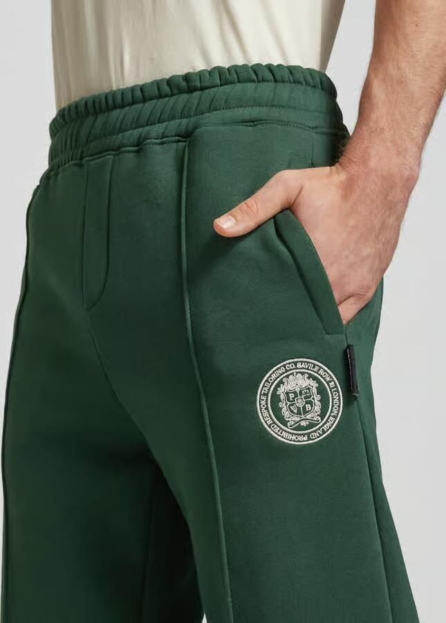 PROHIBITED Sweatpants met labelstitching model 'Camden'