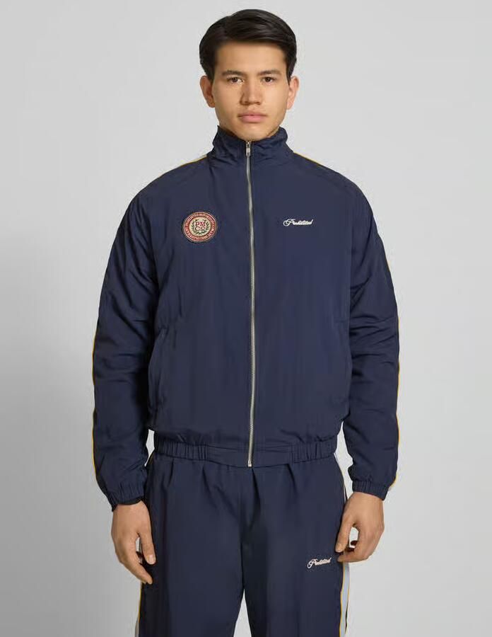 PROHIBITED Trackjacket met labelstitching model 'Slipstream' - Foto 2