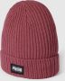 Puma Beanie met labeldetail model 'Ribbed Classic Cuff' - Thumbnail 2