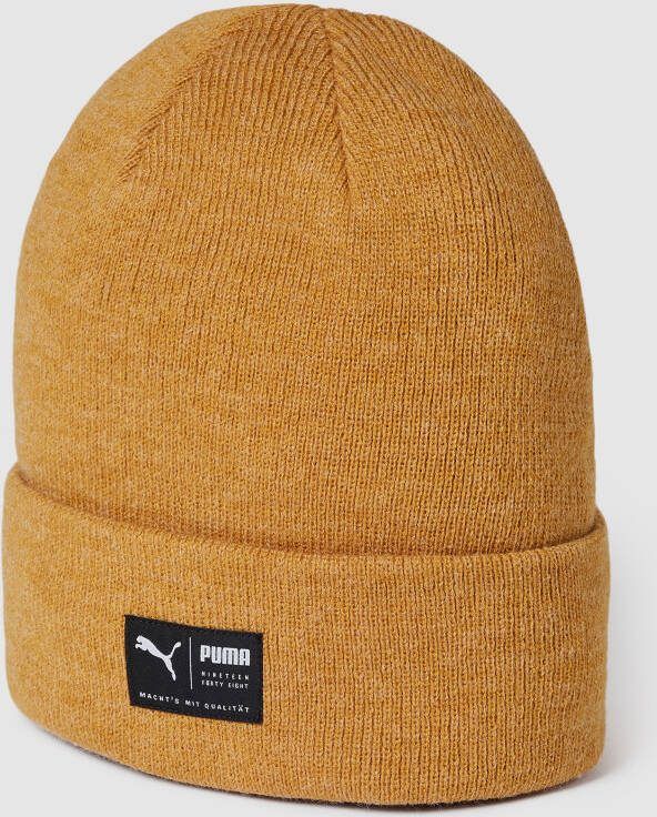 Puma Beanie met labelpatch model 'Archive'