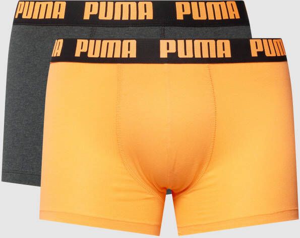 Puma Boxershort met labeldetail in een set van 2 stuks