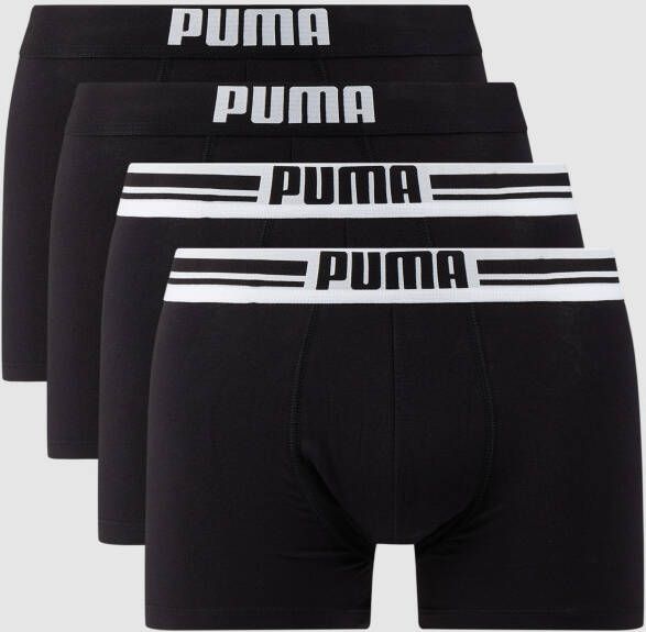 Puma Boxershort met stretch in een set van 4 stuks