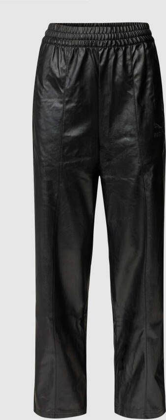 Puma T7 Faux Leather Pants Trainingsbroeken Kleding black maat: XL beschikbare maaten:XS S M L XL
