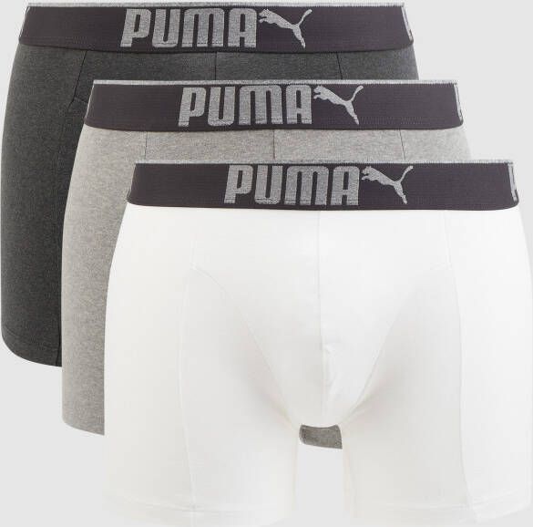 Puma Ergonomic fit boxershort in een set van 3 stuks