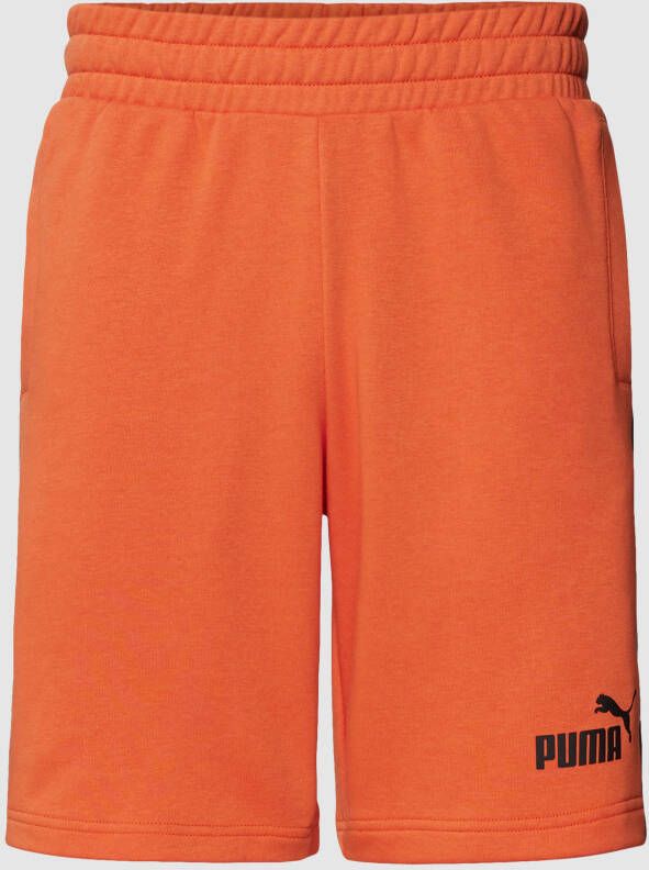 PUMA PERFORMANCE Sweatshorts met labelprint