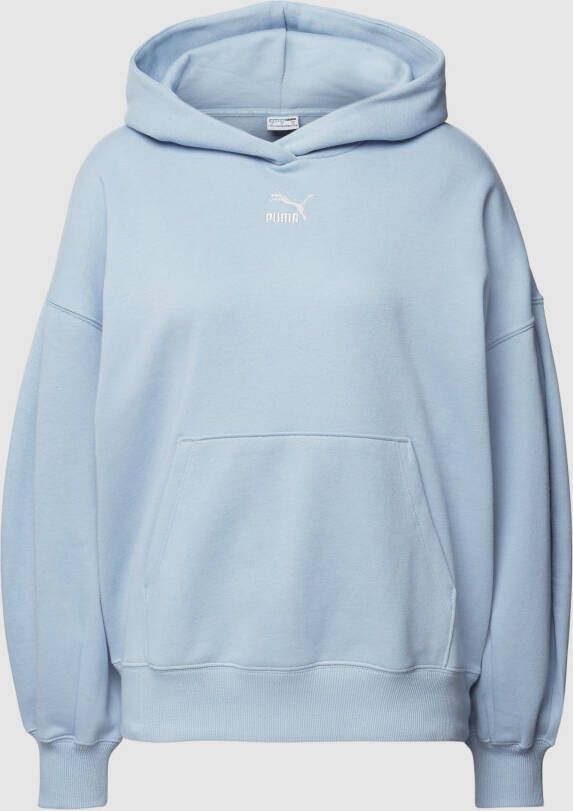 Puma Oversized hoodie met labelstitching