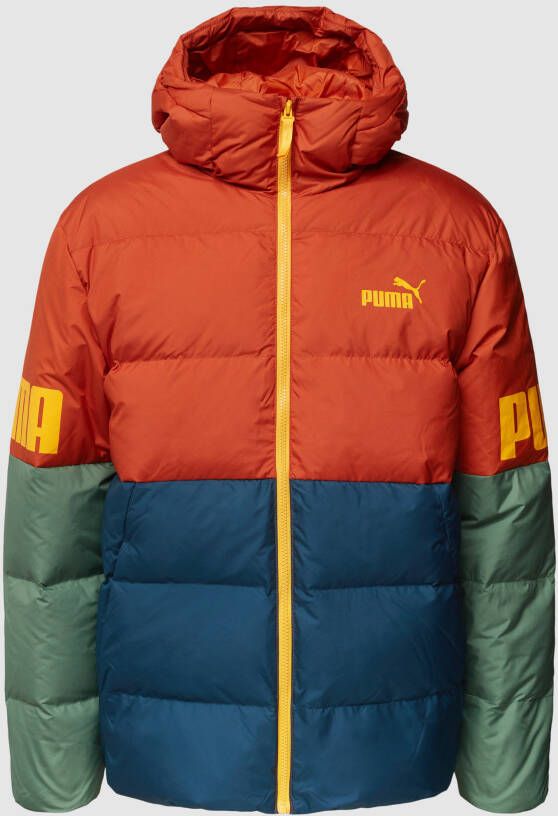 PUMA PERFORMANCE Donsjack met labelprint model 'Power'