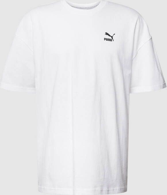 PUMA PERFORMANCE Oversized T-shirt met labelprint model 'Classics Oversized Tee'