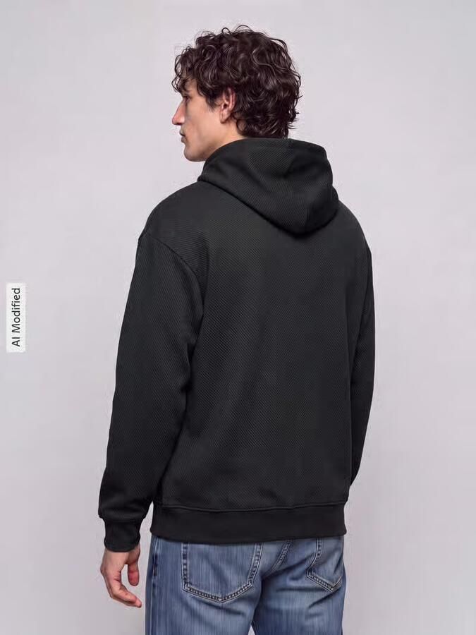 PUMA Performance comfort fit hoodie van katoenmix model 'ESS ELEVATED' - Foto 3