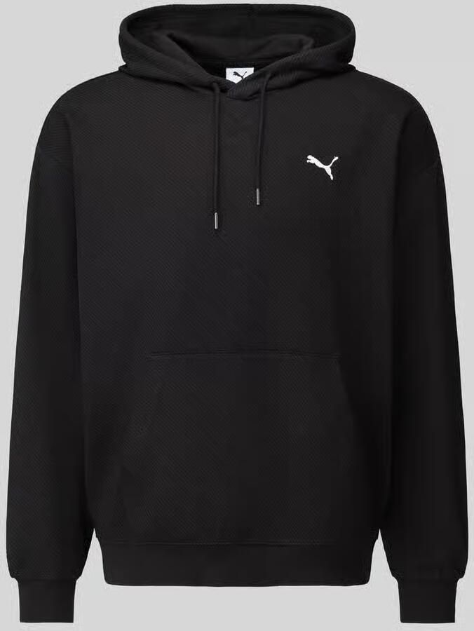PUMA Performance comfort fit hoodie van katoenmix model 'ESS ELEVATED' - Foto 3