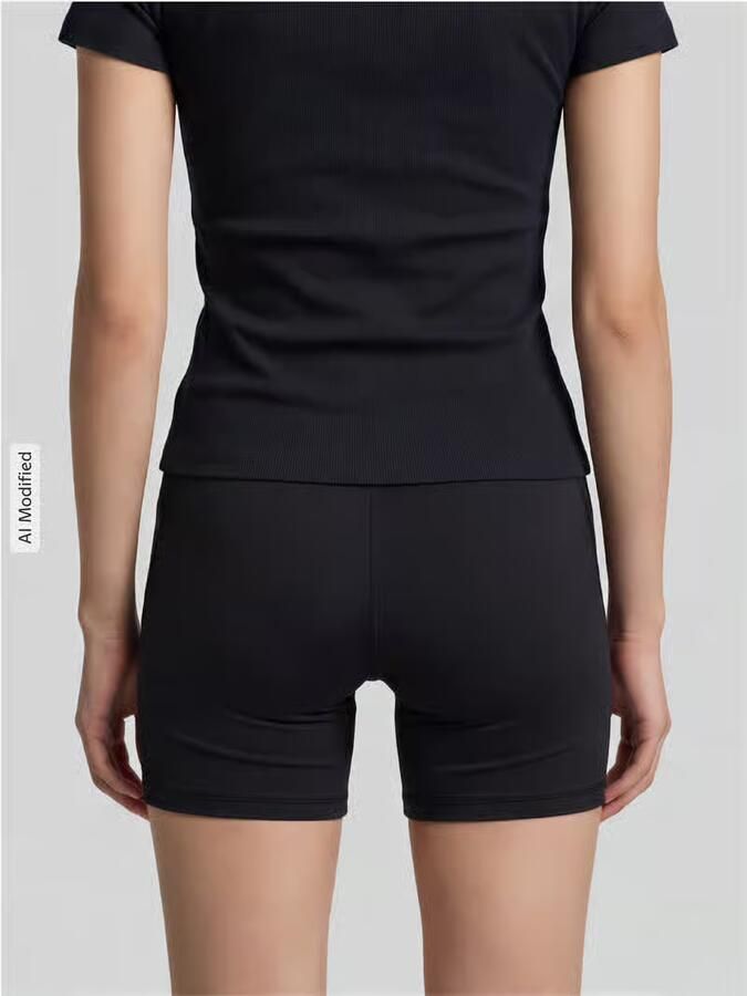 PUMA Performance Elastische sport korte broek met logoprint model 'PUMA X HYROX ESS SHORT'