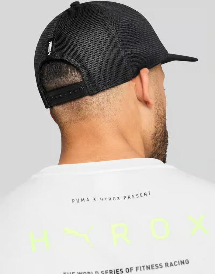 PUMA Performance PUMA x HYROX Baseballpet met Labelprint - Foto 2