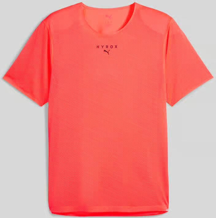 PUMA PERFORMANCE PUMA x HYROX Regular Fit T-shirt van singleface-jacquard